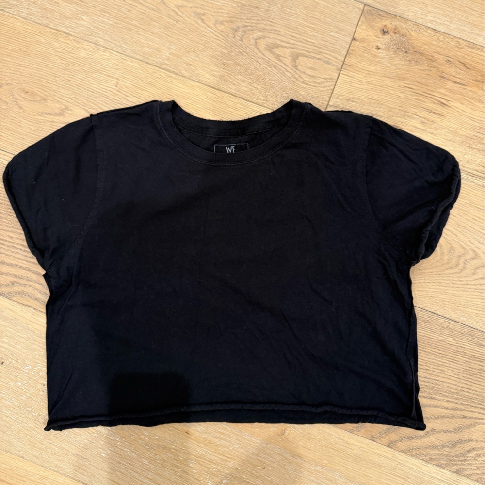 Free People Cropped Baby Tee